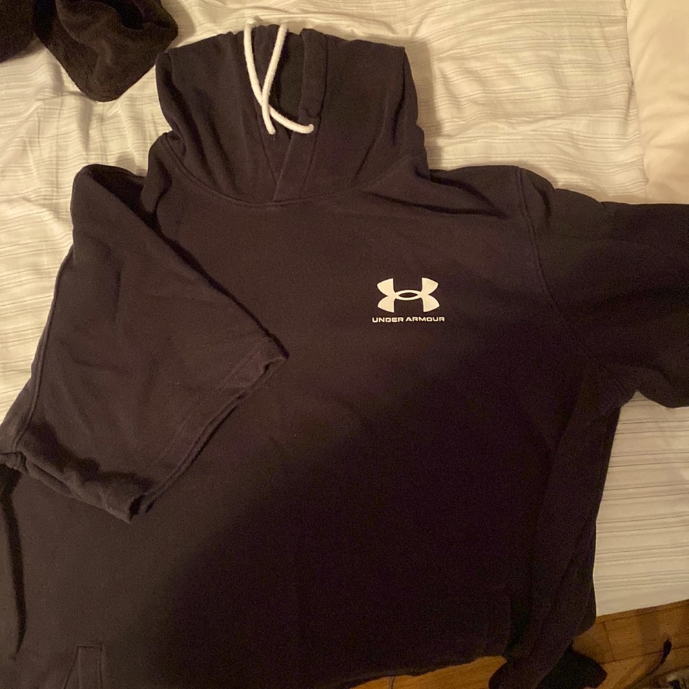 Mens Under Armour Hooded Tee